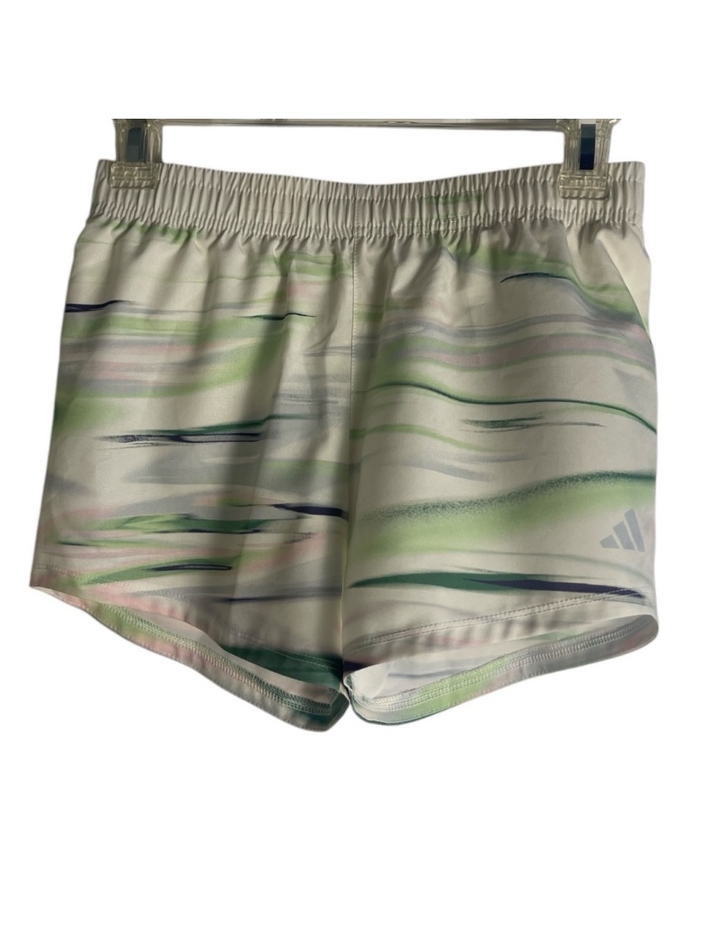 Adidas NWT Girls Aeroready Elastic Waistband Shorts Size Medium